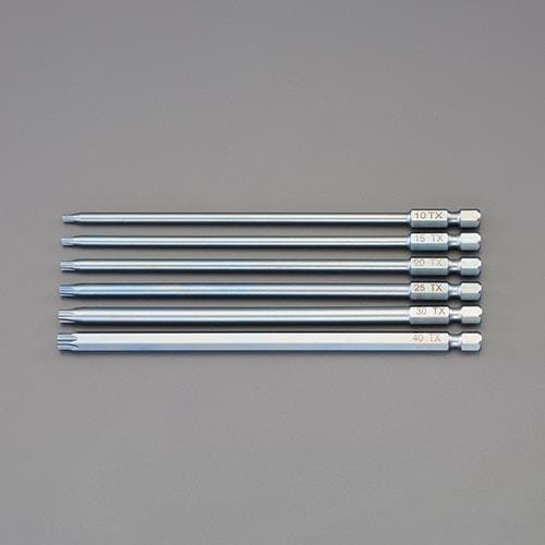 ドライバービット[TORX] 6本組/150mm EA611PG-96【別送品】 | 作業工具