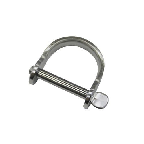 ねじ式ワイドシャックル(ステンレス製) 4.0mm EA638DD-31【別送品】