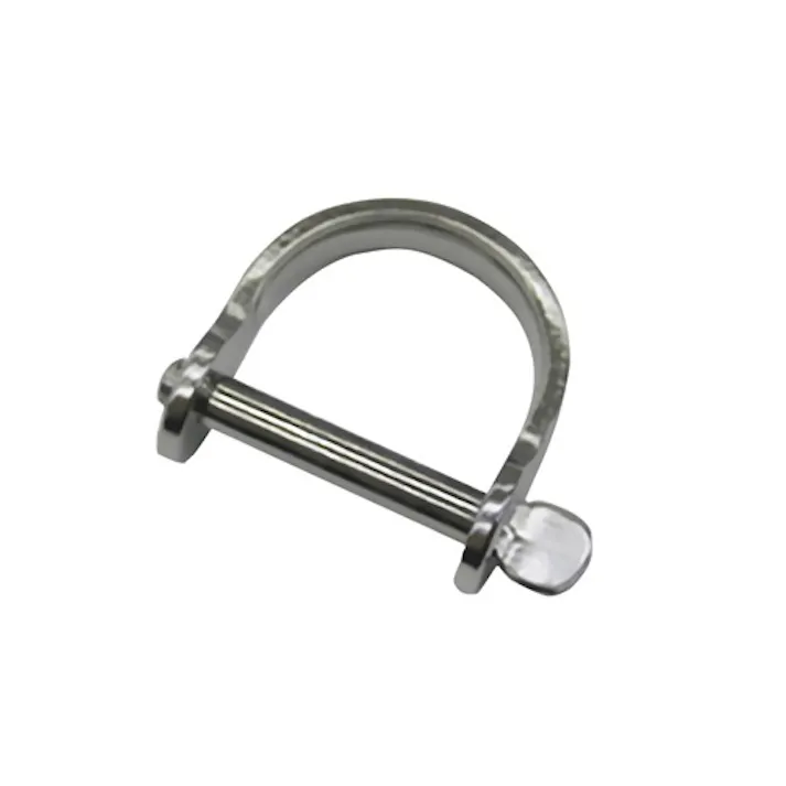 ねじ式ワイドシャックル(ステンレス製) 4.0mm EA638DD-31【別送品】