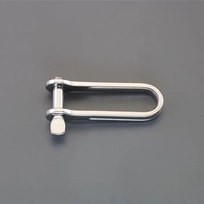 ねじ式ロングシャックル(ステンレス製) 5.0mm EA638DD-37【別送品】