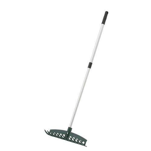 ガーデンレーキ(伸縮式/アルミ柄) 411×750～1250mm EA650RB-50【別送品】