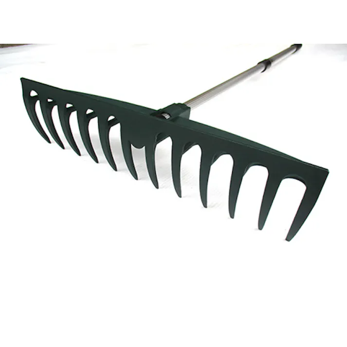 ガーデンレーキ(伸縮式/アルミ柄) 411×750~1250mm EA650RB-50【別送品】