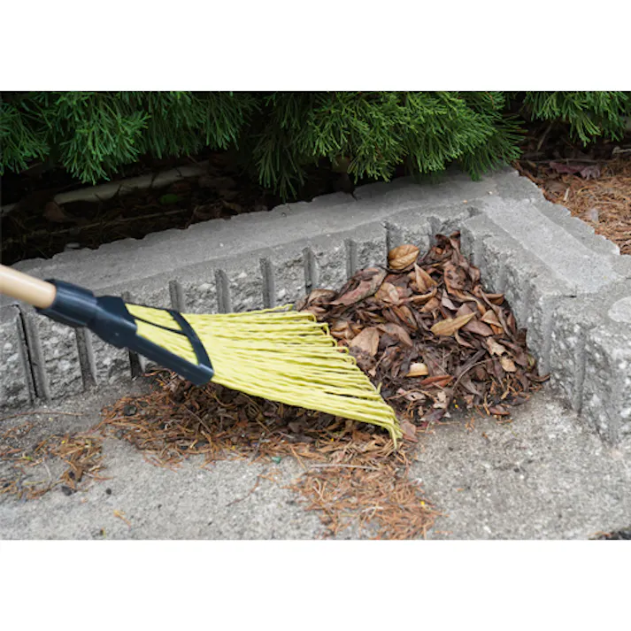 ほうき熊手(プラスチック製) 240×1470mm EA650RE-5S【別送品】