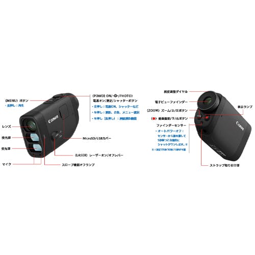 レーザー距離計 (測定範囲6.4-732m) 倍率6・12倍 EA757ZA-12G【別送品