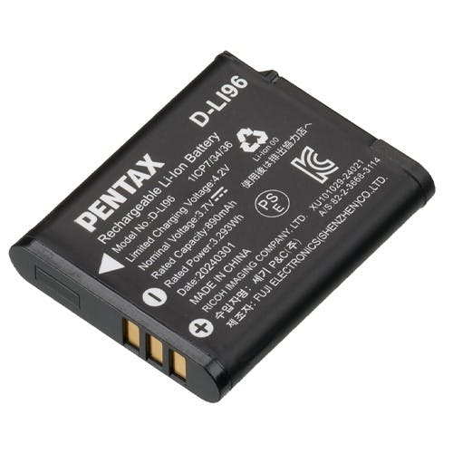 デジタルカメラ用バッテリー(D-LI96/ペンタックスリコー) EA759GB-7【別送品】