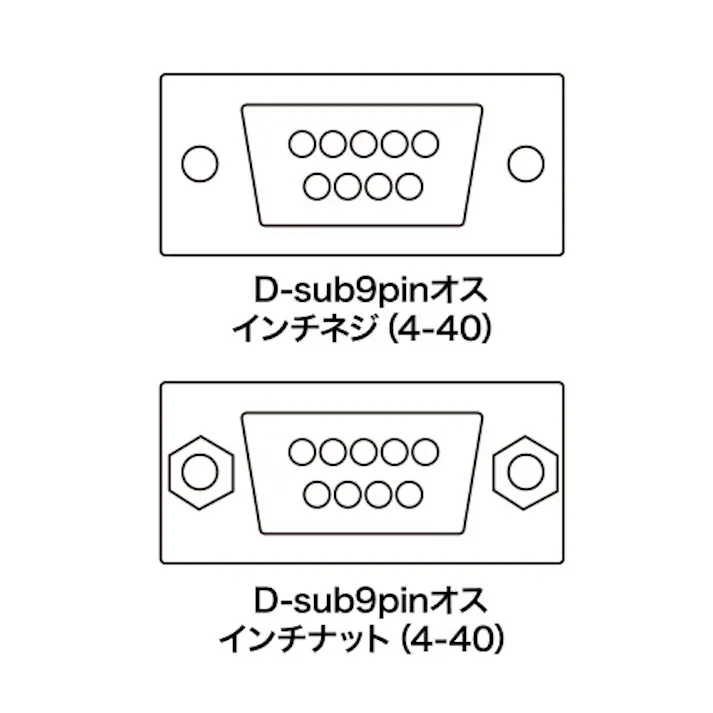 ジェンダーチェンジャー(D-sub9pinオス) EA759GY-103【別送品】