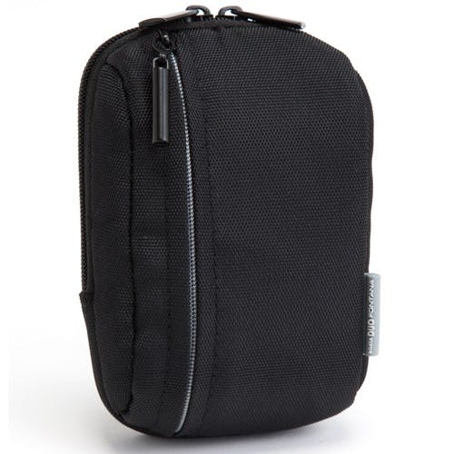 カメラポーチ(ブラック/グレー) 70×38×110mm EA759ZA-127B【別送品】