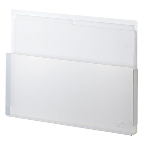 収納ボックス(マグネット付/クリア) 332×24×245mm EA762FG-392【別送品】