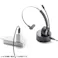 ヘッドセット(ワイヤレス/クレードル付) EA763BC-82A【別送品】
