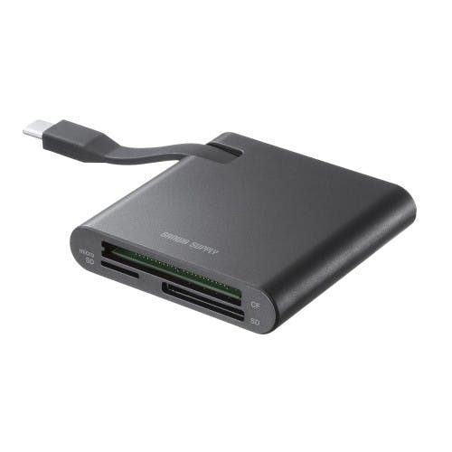 USB3.2 カードリーダー(UHS-II対応/TypE C) EA764A-197【別送品】