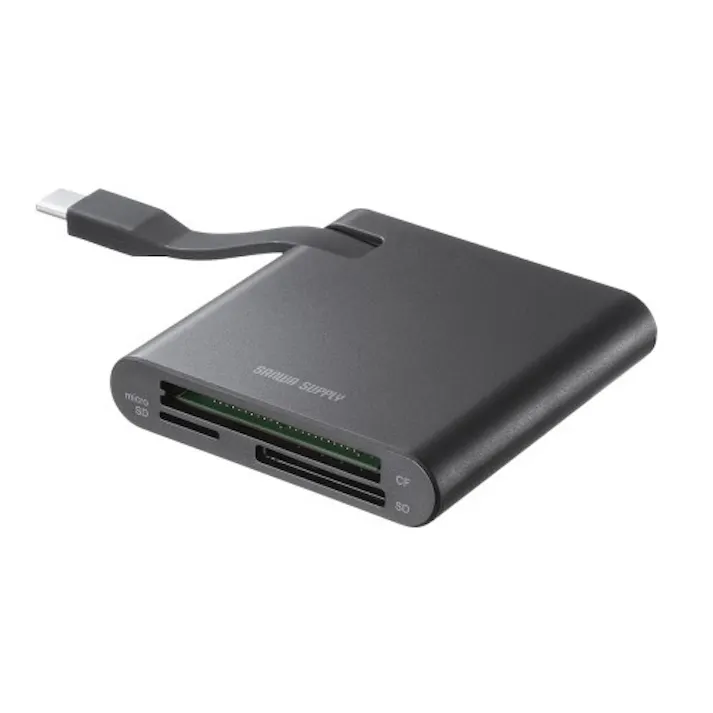 USB3.2 カードリーダー(UHS-II対応/TypE C) EA764A-197【別送品】