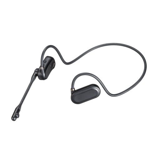 BluEtoothヘッドセット(超軽量/両耳/ヘッドバンド) EA764A-228【別送品】