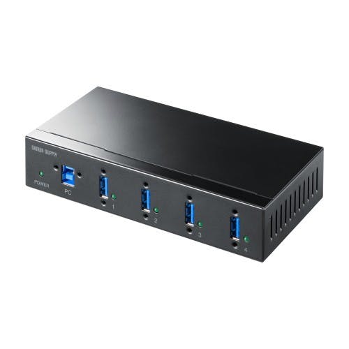 USB 5Gbpsハブ(ロック付) [4ポート] EA764AD-251【別送品】