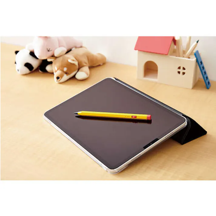 鉛筆型タッチペン(iPAd/充電/イエロー) φ10×160mm EA764AT-103【別送品】