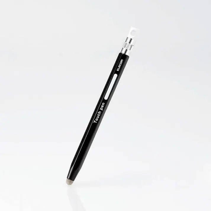 非通電タッチペン(ブラック) φ7×120mm EA764AT-151【別送品】