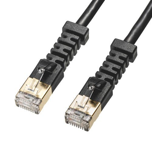 LANケーブル(CAT6A/4方向固定式) 0.2m EA764BB-195【別送品】