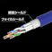 LANケーブル(CAT6A/ScTP半田加工式) 0.5m EA764BB-381【別送品】