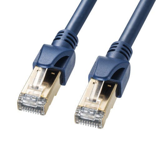 LANケーブル(CAT6A/ScTP半田加工式) 1.0m EA764BB-382【別送品】