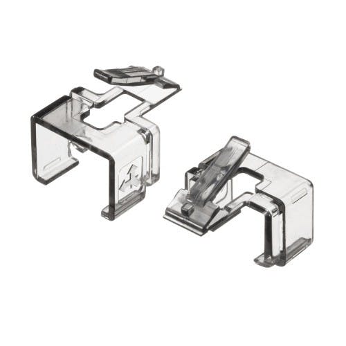 RJ45プラグ用補修ラッチ(ブラック) EA764BK-31【別送品】