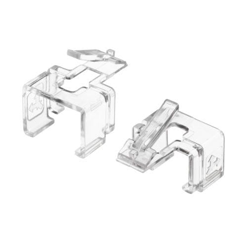 RJ45プラグ用補修ラッチ(クリア) EA764BK-32【別送品】