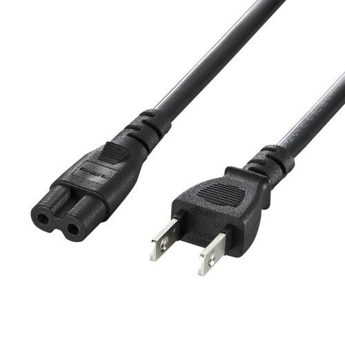 AC125V/7A ノートPC用電源コード(2P/2m) EA764CD-23【別送品