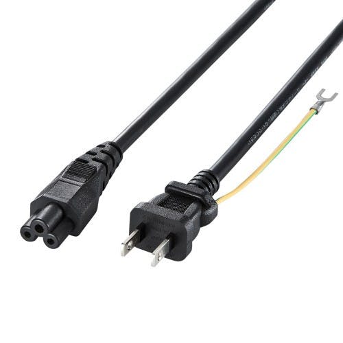 AC125V/7A ノートPC用電源コード(3P/2.0m) EA764CD-29【別送品】