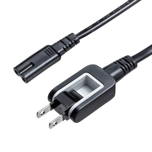 AC125V/12A 電源コード(2P/スイングプラグ/5.0m) EA764CD-35【別送品】
