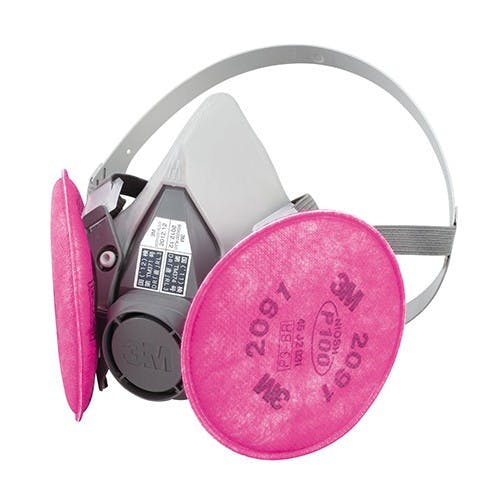 防塵マスク(M/交換用フィルター付) [RL3] EA800NF-31【別送品】