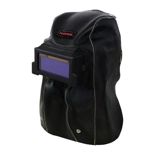 自動遮光溶接面(ソフトレザー) #8-#13 EA800PV-51【別送品】