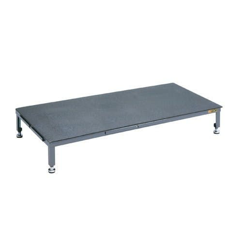 低床作業台(連結式) 1200×600×200-300mm EA903BV-13【別送品】