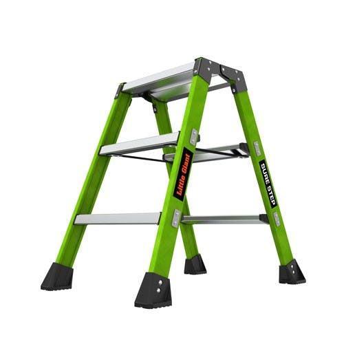 脚立(広がり防止ストラップ付) 0.66m/3段 EA905EE-1A【別送品】