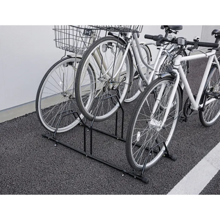 自転車スタンド(3台用) 1070×460×460mm EA912AL-3A【別送品】
