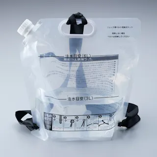 背負えるウォーターバッグ 6L EA913VL-152【別送品】