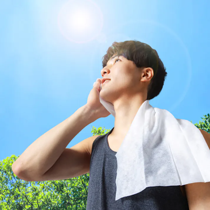 超大判汗拭きシート(20枚入) 600×400mm EA922HC-26【別送品】