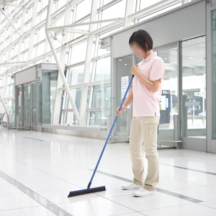 自在ほうき(5本) 1350×460mm EA928AY-12A【別送品】