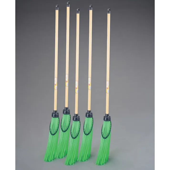 竹ほうき(プラスチック製/5本組) 1470mm EA928CC-170【別送品】