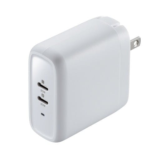 USB充電器(USB PD対応) AC100V-240V EA940CD-258【別送品】