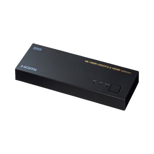 HDMI切替器(2入力1出力/4K) EA940P-107A【別送品】
