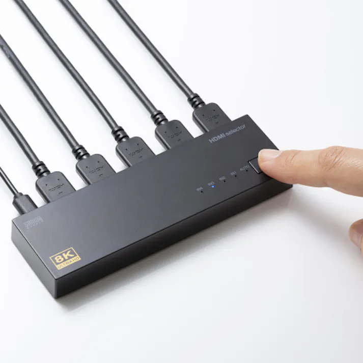 HDMI切替器(4入力1出力/8K) EA940P-117【別送品】