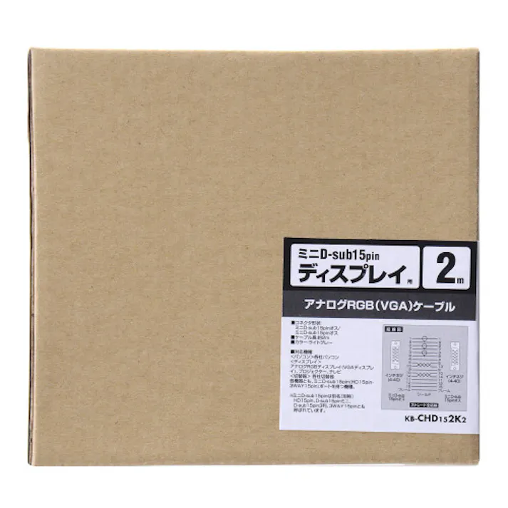 デュスプレイケーブル(複合同軸・コア付) 2m EA940PV-36【別送品】