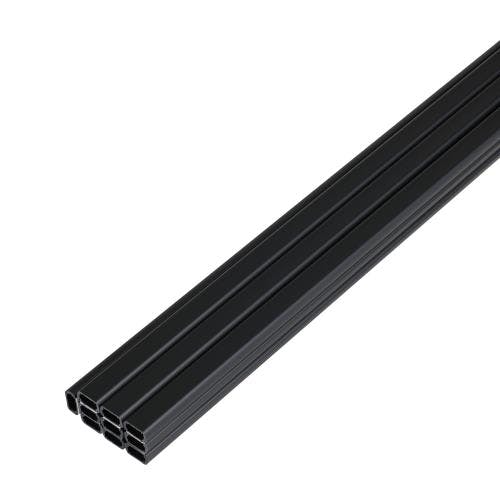 テープ付モール(プラスチック/黒/10本) 21mm×2.0m EA947JC-46A【別送品】