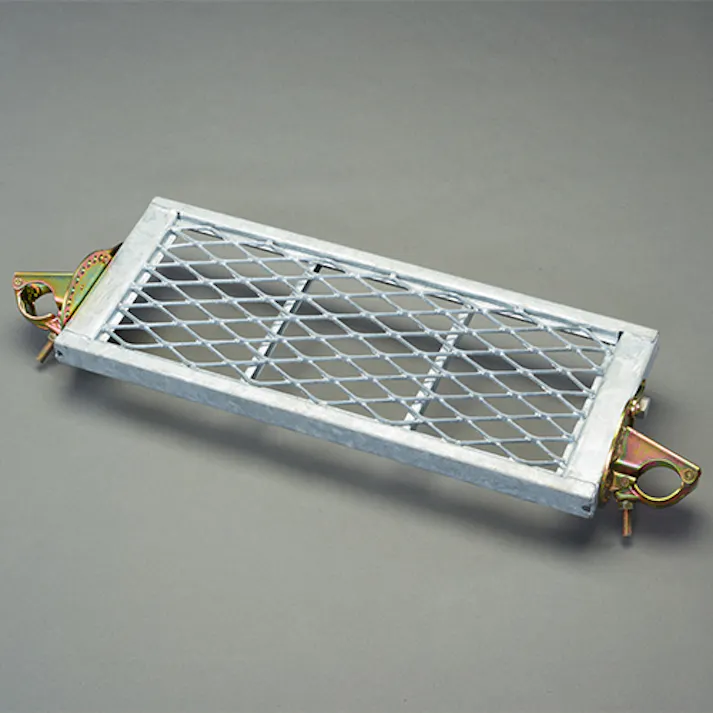 自在ステップ(全回転式/エキスパンドメタル) 250×620mm EA948TA-41【別送品】