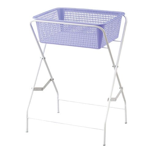 折りたたみバスケット(1段) 370×495×680mm EA951FE-351【別送品】