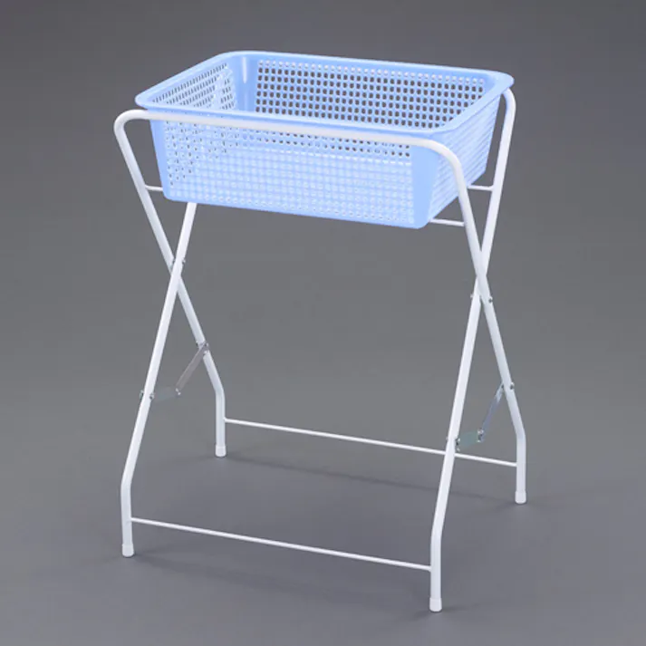 折りたたみバスケット(1段) 370×495×680mm EA951FE-351【別送品】
