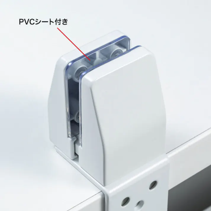 パーティション用クランプ式台座 40×56×203mm EA954EA-551【別送品】