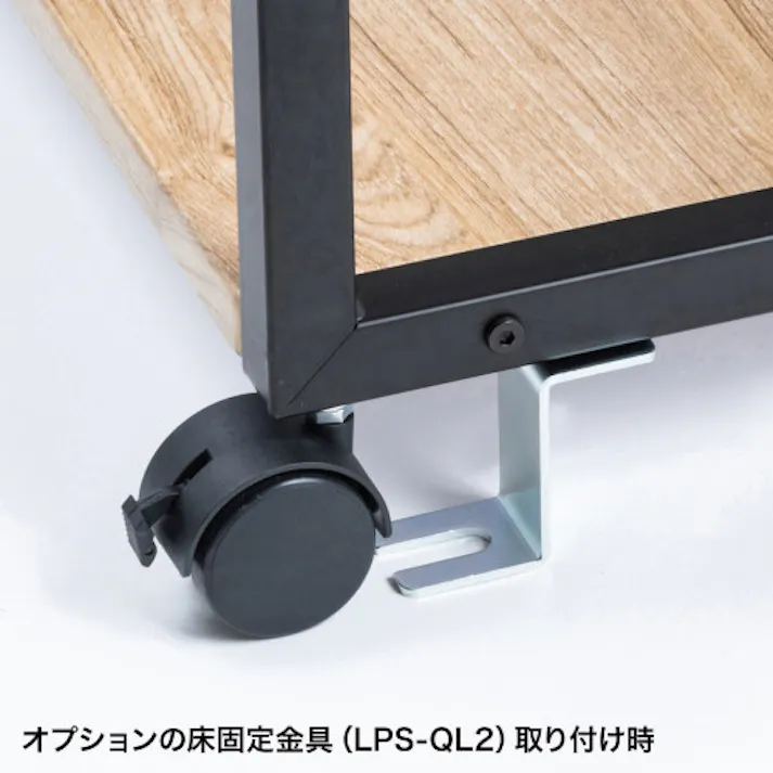プリンターラック(木目) 600×600×700mm EA954HC-310【別送品】