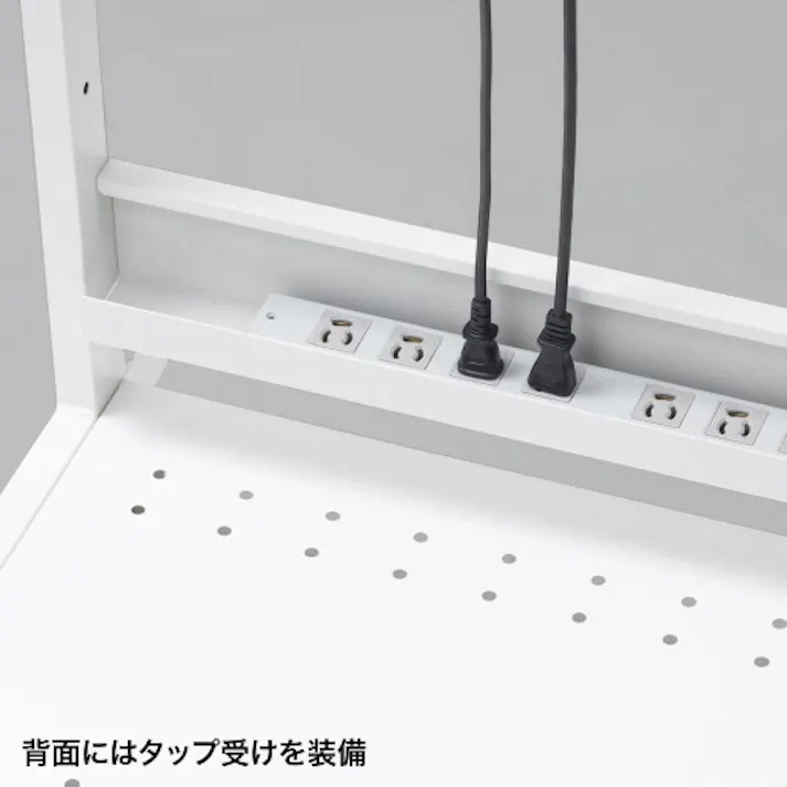 立ち作業用デスク 650×610×1353mm EA954HC-363【別送品】