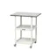 天板付ツールワゴン(クリーンルーム対応) 600×450×738mm EA956KG-12【別送品】