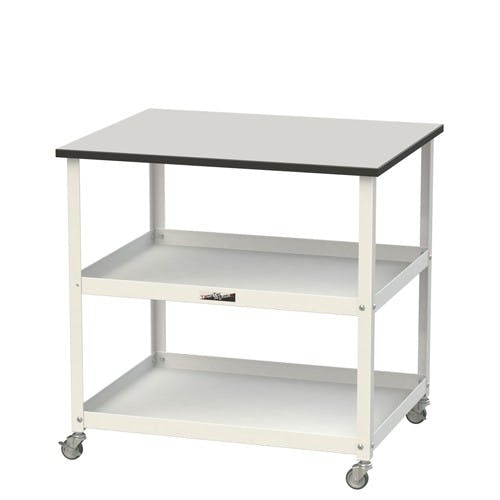 天板付ツールワゴン(クリーンルーム対応) 750×600×738mm EA956KG-14【別送品】