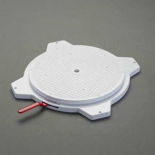 回転作業台(ストッパ付) φ363×39mm/150Kg EA956SA-16【別送品】
